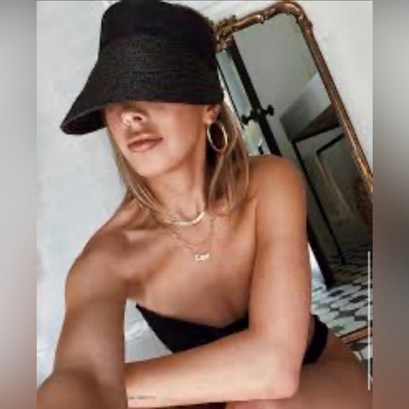 Tan Lines by Sivan Ayla Praise Be visor - black - Picture 4 of 5